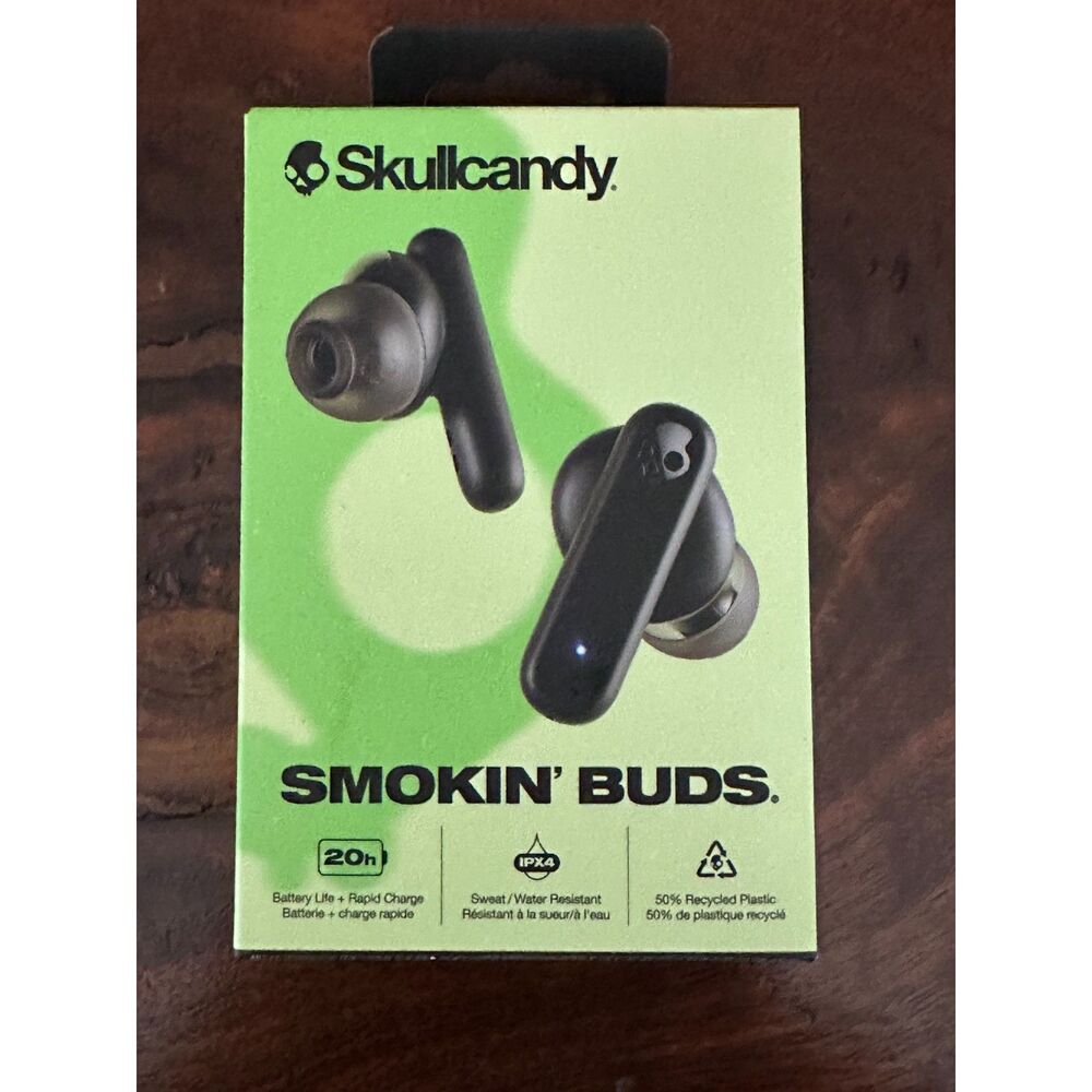 Brand New & Factory Sealed Skullcandy Smokin’ Buds True Wireless Earbuds